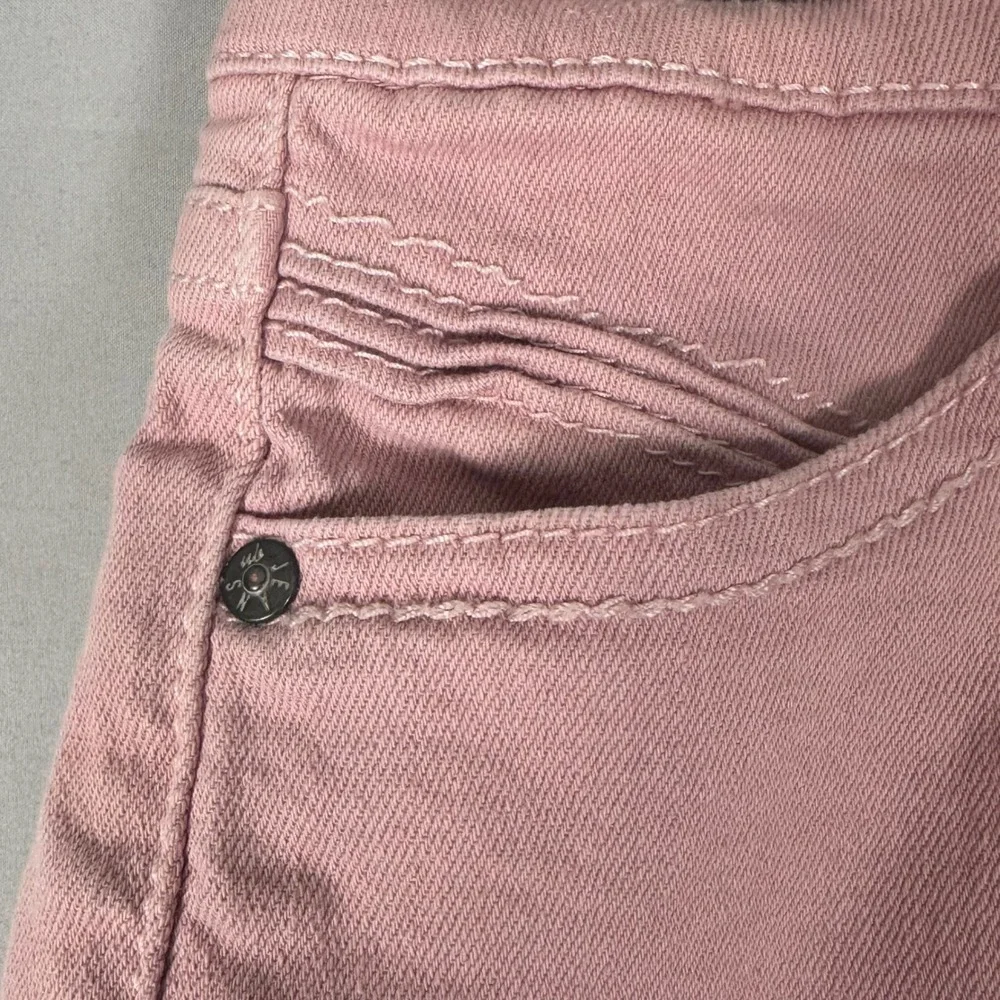 Unionbay Bootie Shorts Womens 5 Pink Excellent Y2K Grunge Stretch Denim